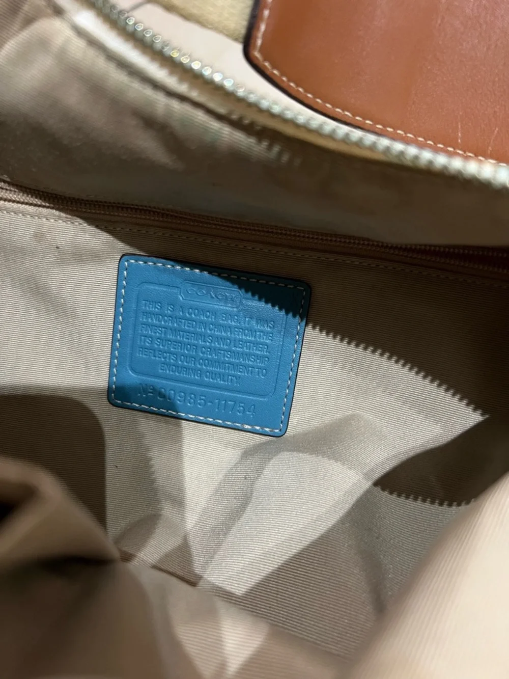 Coach Signature Scribble multicolor